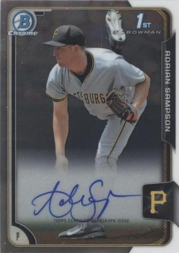2015 Bowman Chrome - Adrian Sampson #BCAP-AS