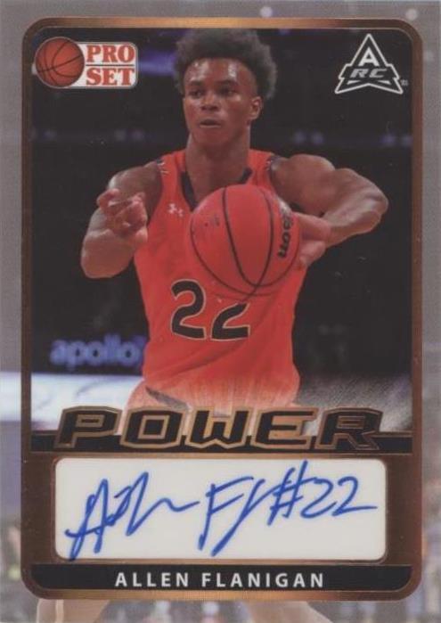2021-22 Leaf Pro Set Power - Allen Flanigan #BA-AF1
