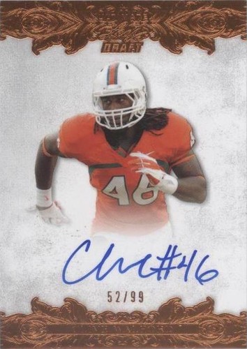 2015 Leaf Ultimate Draft Clive Walford #BA-CW1