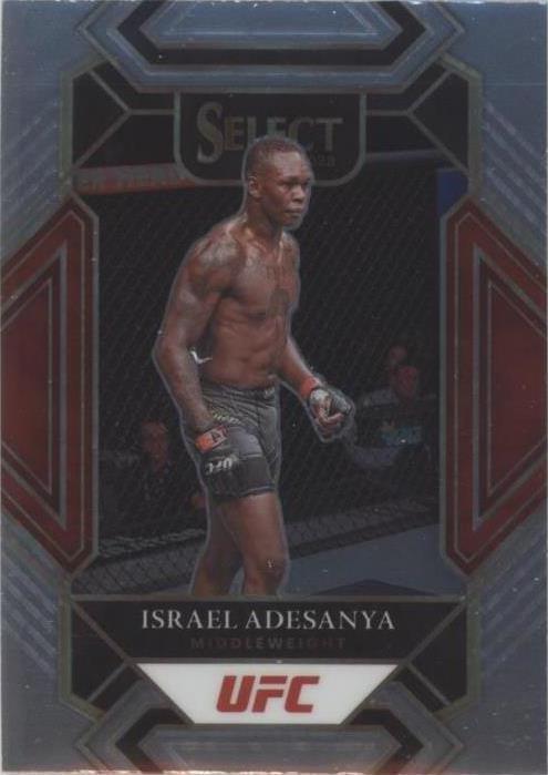2022 Panini Select UFC - Israel Adesanya #383