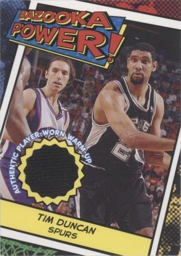2005-06 Topps Bazooka - Tim Duncan #BP-TD
