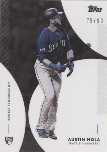 2020 Topps On Demand Rookie Progression - Austin Nola #9A