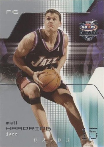 2002-03 NBA Hoops Stars - Matt Harpring #163