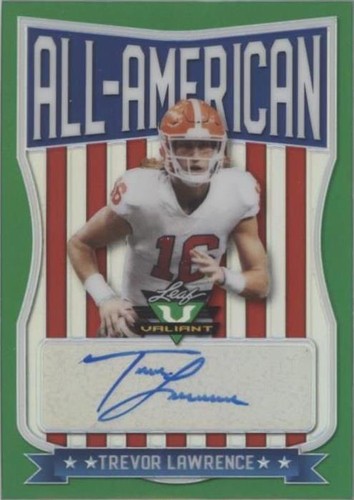 2021 Leaf Valiant Trevor Lawrence #AA-TL1