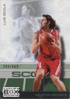 2007-08 Topps Luxury Box - Luis Scola #68