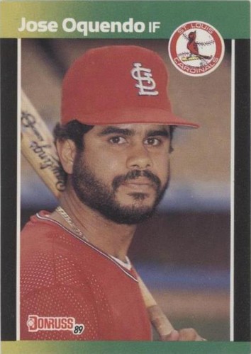 1989 Donruss Baseball's Best - Jose Oquendo #100