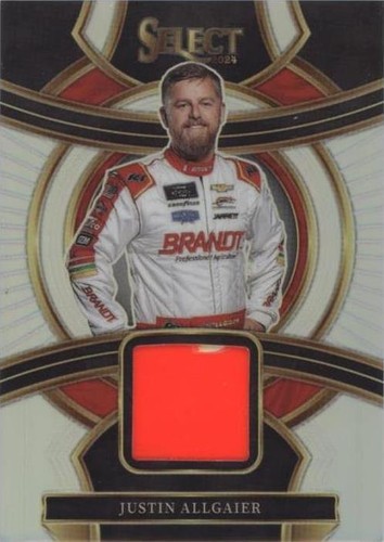 2024 Panini Select - Justin Allgaier #SS-JAG