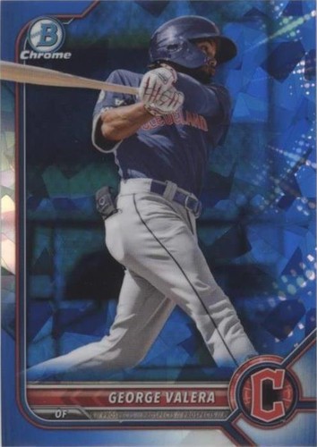2022 Bowman Chrome Sapphire Edition - George Valera #BCP-233