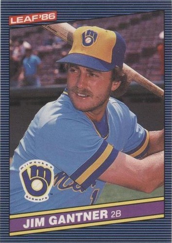 1986 Leaf Canadian - Jim Gantner #43