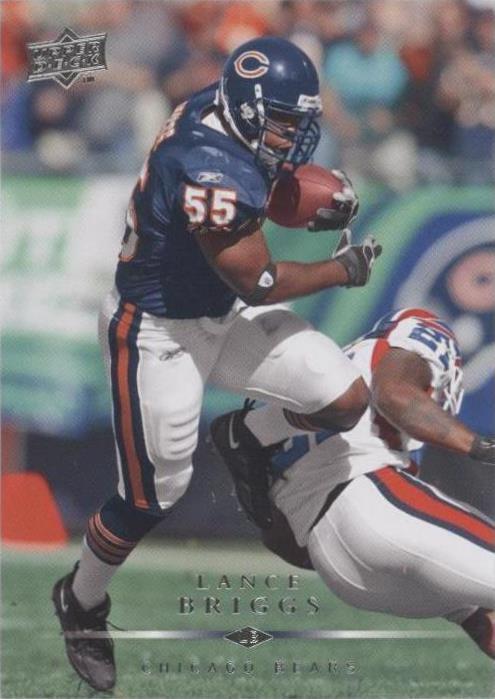 2008 Upper Deck Lance Briggs #27