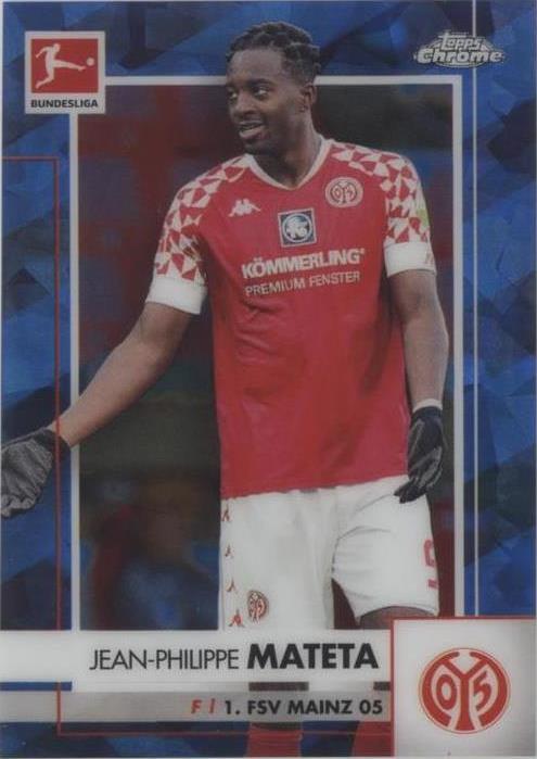 2020-21 Topps Chrome Bundesliga Sapphire Edition Jean-Philippe Mateta #67