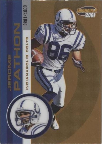 2001 Pacific Invincible Jerome Pathon #99