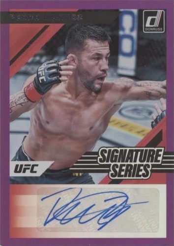 2022 Donruss UFC - Pedro Munhoz #SS-PMZ