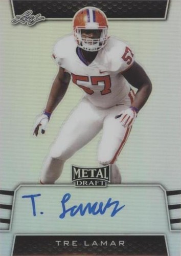 2019 Leaf Metal Draft Tre Lamar #BA-TL1
