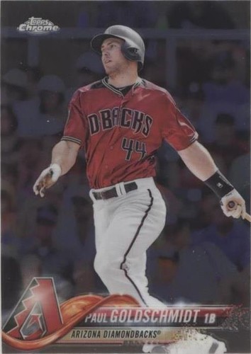 2018 Topps Chrome - Paul Goldschmidt #37