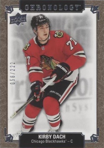 2019-20 Upper Deck Chronology - Kirby Dach #170