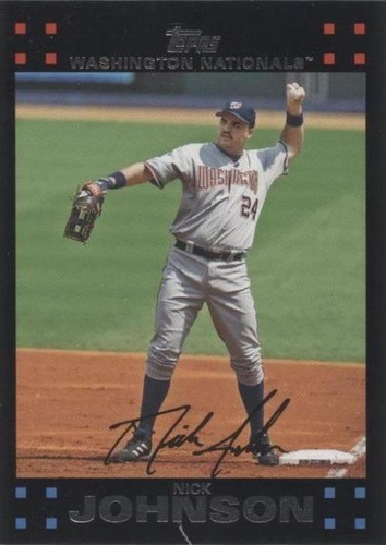 2007 Topps - Nick Johnson #407