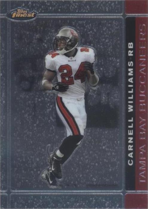 2007 Topps Finest Cadillac Williams #43