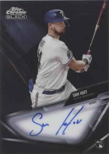 2021 Topps Chrome Black - Sam Huff #CBA-SH