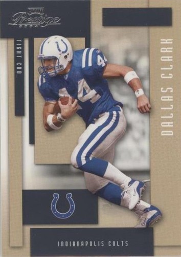 2004 Playoff Prestige Dallas Clark #60