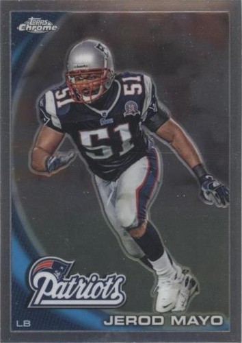 2010 Topps Chrome Jerod Mayo #C64