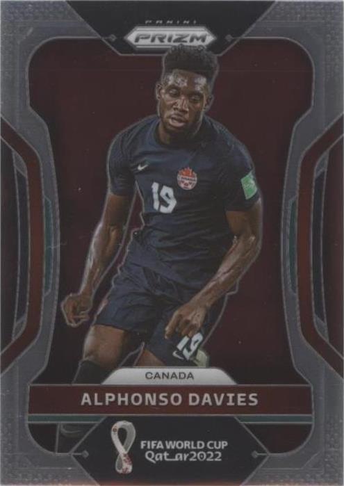 2022 Panini Prizm World Cup Qatar Alphonso Davies #46