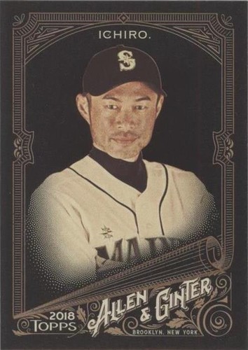 2018 Topps Allen & Ginter's X - Ichiro Suzuki #189