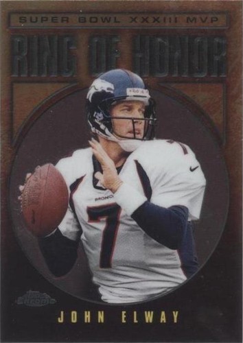 2002 Topps Chrome John Elway #JE33