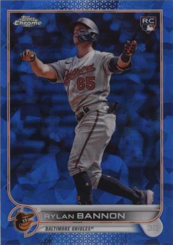 2022 Topps Chrome Update Series Sapphire Edition - Rylan Bannon #US70