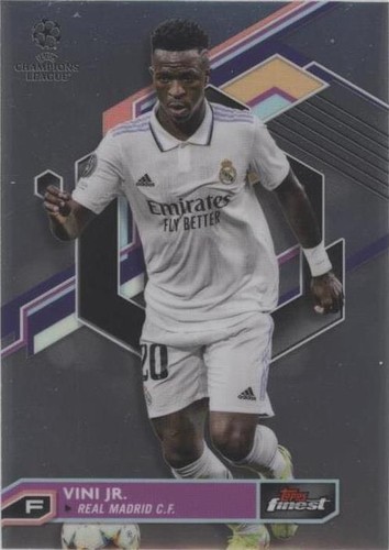 2022-23 Topps Finest UEFA Club Competitions Vinicius Junior #32