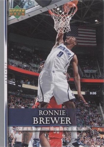2007-08 Upper Deck First Edition - Ronnie Brewer #79
