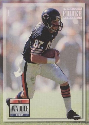 1993 Pro Set Power Tom Waddle #187