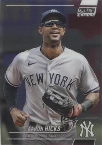 2022 Topps Stadium Club Chrome - Aaron Hicks #352