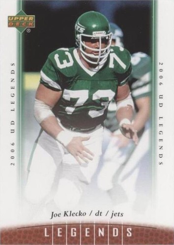 2006 UD Legends Joe Klecko #51
