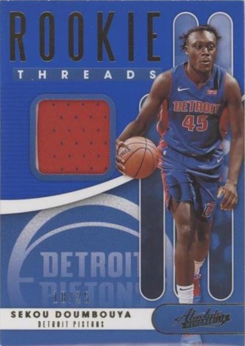 2019-20 Panini Absolute Memorabilia - Sekou Doumbouya #RT-SKD