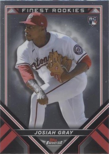 2022 Topps Finest - Josiah Gray #FRD-JG