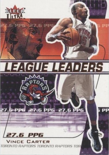 2001-02 Fleer Ultra - Vince Carter #1 LL