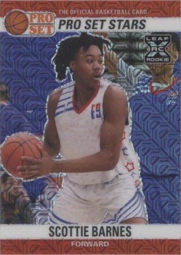 2021 Leaf Pro Set Stars Metal - Scottie Barnes #07