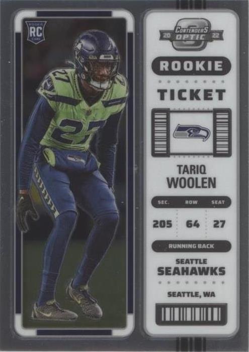 2022 Panini Contenders Optic Tariq Woolen #100