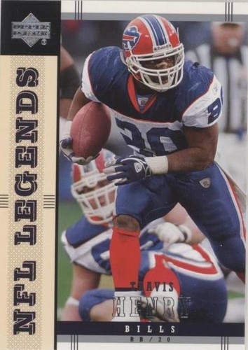 2004 Upper Deck NFL Legends Travis Henry #9