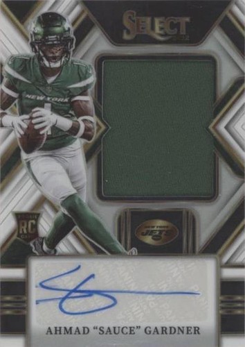 2022 Panini Select Ahmad Gardner #JRS-AG