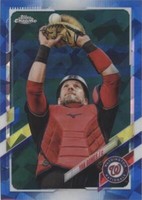 2021 Topps Chrome Update Series Sapphire Edition - Yan Gomes #US315