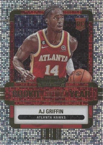 2022-23 Panini Contenders - AJ Griffin #10