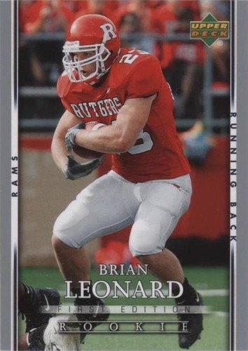 2007 Upper Deck First Edition Brian Leonard #155