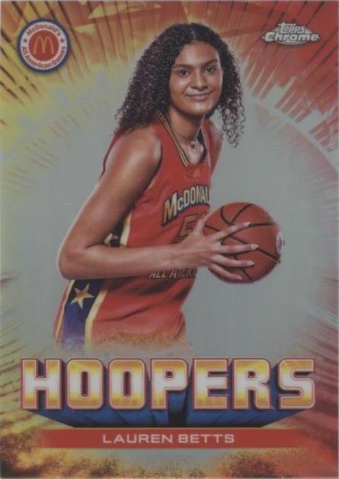 2022 Topps Chrome McDonald's All American - Lauren Betts #HS-17