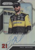 2018 Panini Prizm - Paul Menard #DS-PM