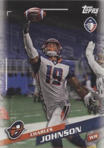 2019 Topps Alliance of American Football Charles Johnson #134