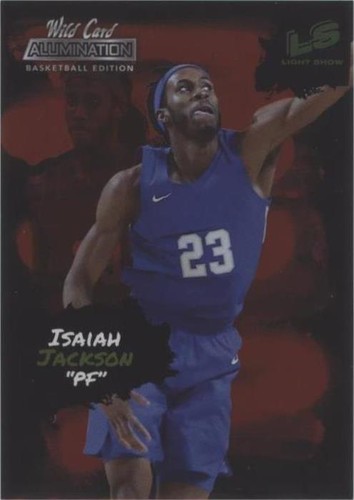 2021-22 Wild Card Alumination - Isaiah Jackson #LS-7