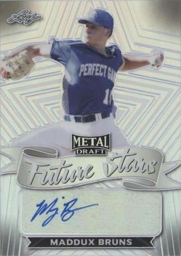 2021 Leaf Metal Draft - Maddux Bruns #FS-MB1
