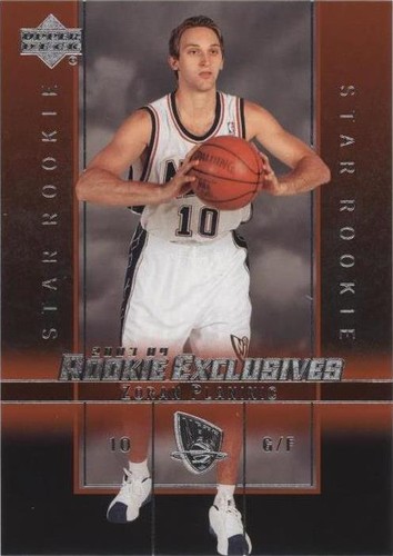 2003-04 Upper Deck Rookie Exclusives - Zoran Planinic #18